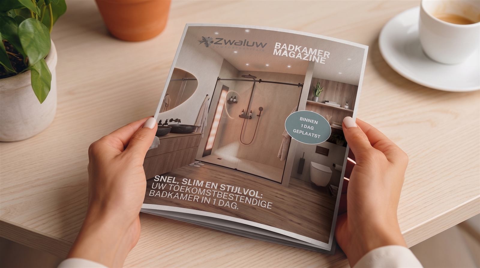 Blader door uw nieuwe badkamer — brochure